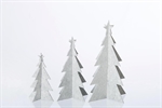 Juletræ felt x-mas hvid 3 stk. fra Lübec Living OOhh - Tinashjem